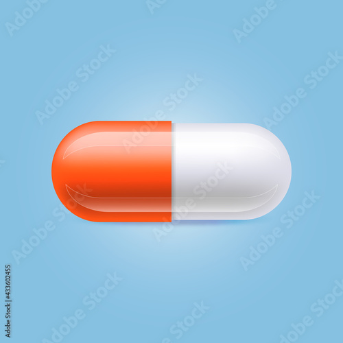 Realistic pills. Medicine tablets round vitamins and capsule drugs, different healthcare pharmacy. Vector pharmaceutical dosage cure medicines set