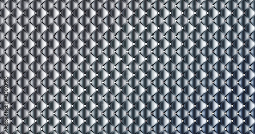 Background on fabric with silver color