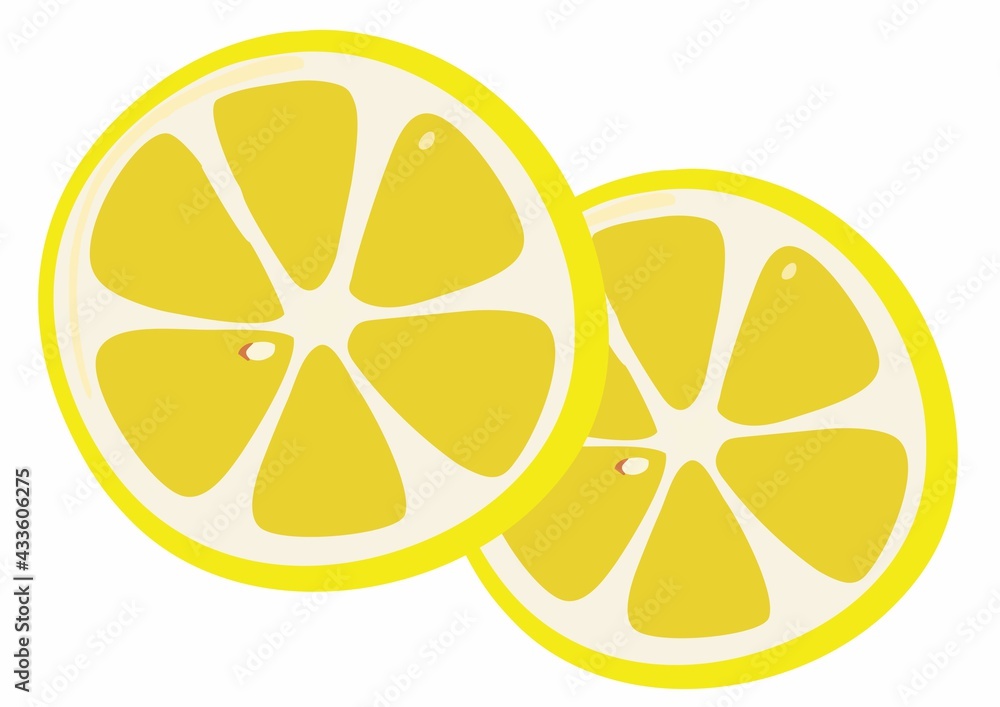 lemon and lime slices lemon and lime slices