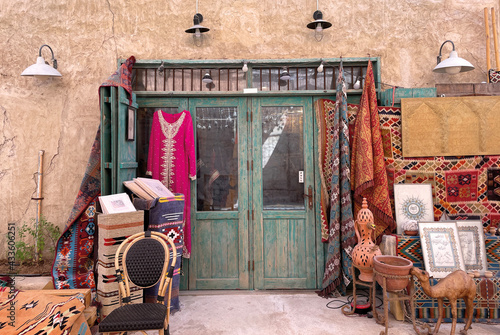 Photography Souvenir Teppich Shop - Souq/OldTown/Dubai/Emirate/UAE/Arabisch