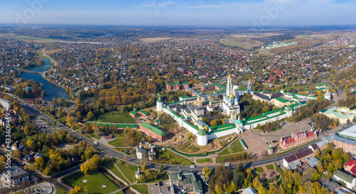 Photography Panoramic aerial view of Trinity Lavra of St