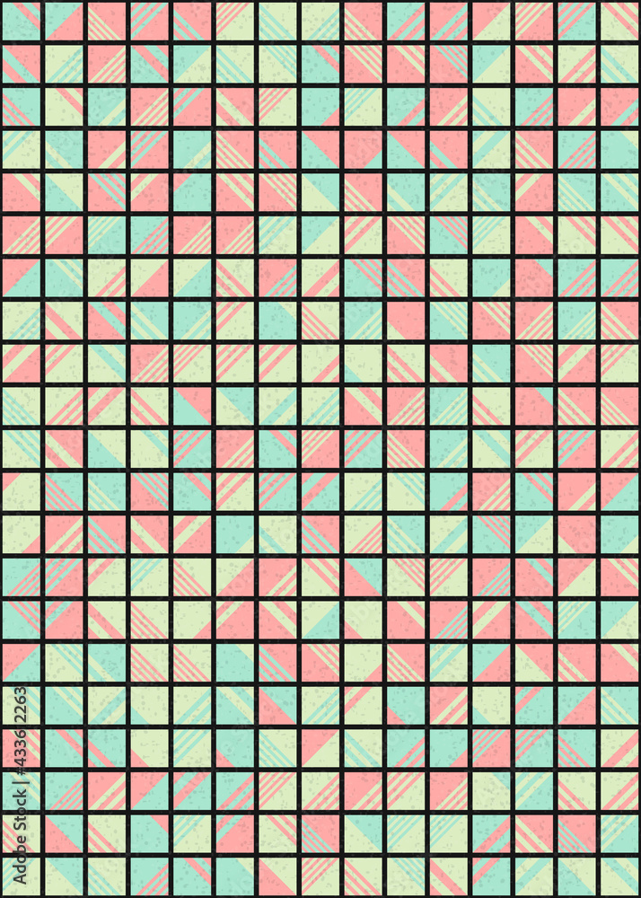 Abstract Geometric Pattern generative computational art illustration Abstract Geometric Pattern generative computational art illustration