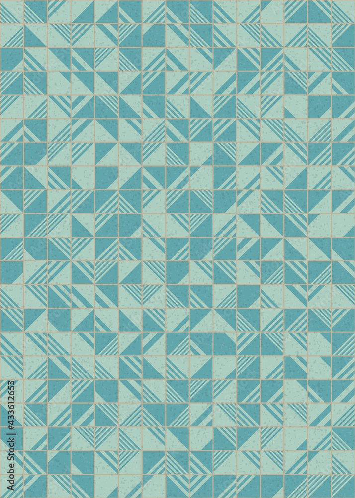 custom made wallpaper toronto digitalAbstract Geometric Pattern generative computational art illustration
