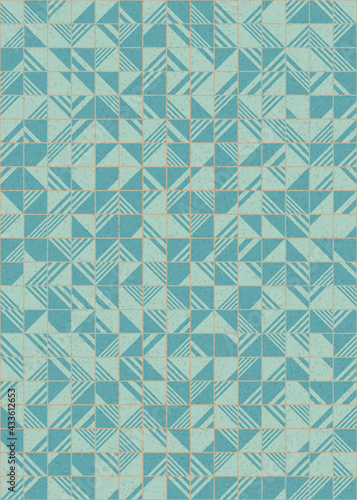 Wallpaper Mural Abstract Geometric Pattern generative computational art illustration Torontodigital.ca