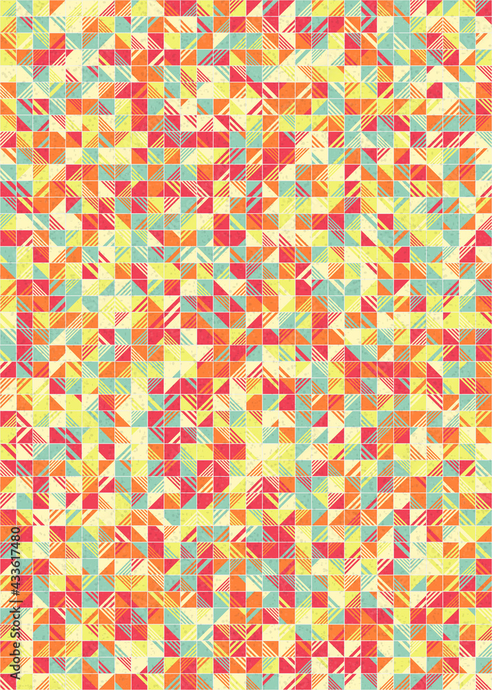 Abstract Geometric Pattern generative computational art illustration Abstract Geometric Pattern generative computational art illustration