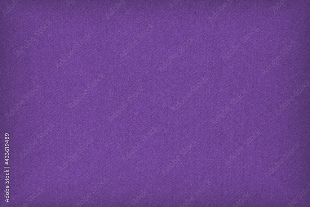 Purple colored paper texture. Deep violet background with vignetting. Bright summer wallpaper. Textured surface, fibers and irregularities are visible. Top-down Purple colored paper texture. Deep violet background with vignetting. Bright summer wallpaper. Textured surface, fibers and irregularities are visible. Top-down