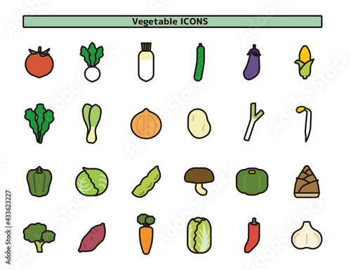 野菜アイコンセット