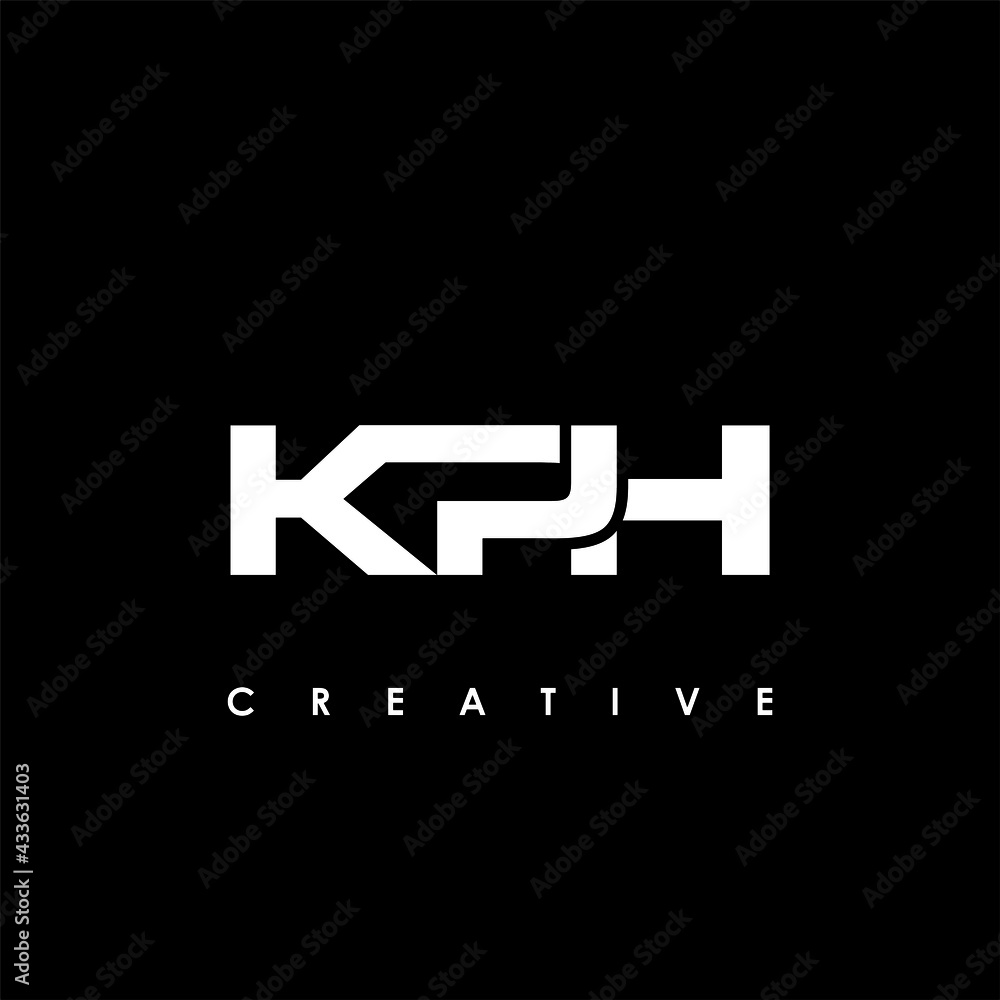 KPH Letter Initial Logo Design Template Vector Illustration KPH Letter Initial Logo Design Template Vector Illustration