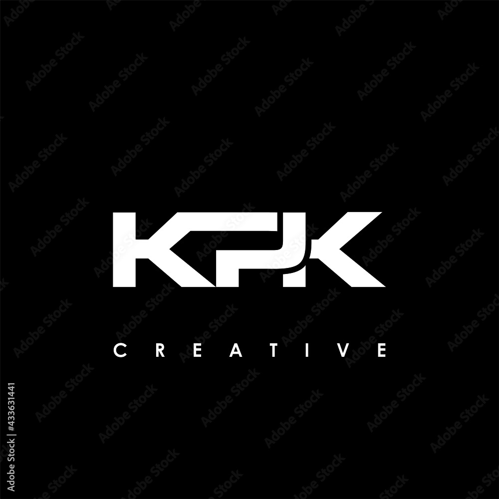 KPK Letter Initial Logo Design Template Vector Illustration KPK Letter Initial Logo Design Template Vector Illustration