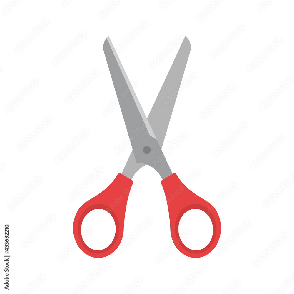 Scissor icon, Symbol clipart, Isolated on white background, Vector illustration Scissor icon, Symbol clipart, Isolated on white background, Vector illustration