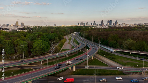 bypass of the city of Warsaw