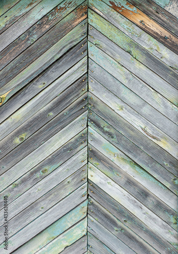 wood texture herringbone board background green gray silver color