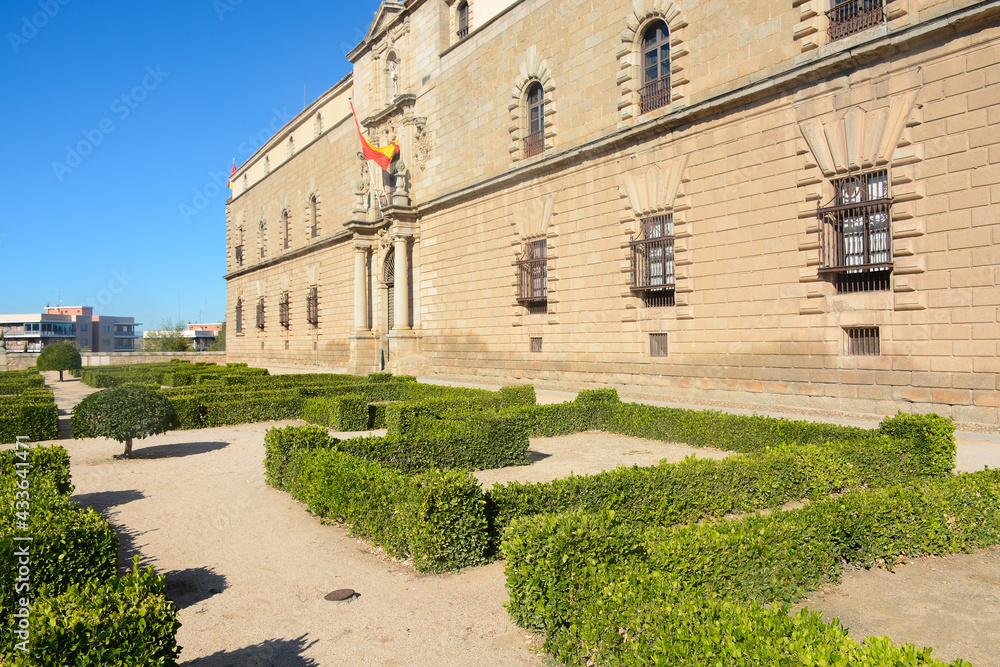 Toledo, Spain - October 29, 2020: Museum of major Italian and Spanish art called Hostital de Tavera
