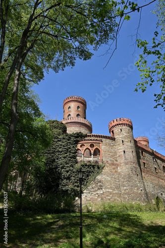 Marianna Orańska von Hohenzoller's Palace Kamieniec Ząbkowicki (German Kamenz, Camenz). Architect Karol Fryderyk Schinkel and Ferdynand Martius. Built in 1782.