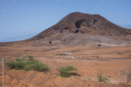 Paisajevolc  nico en Calhau en la isla de San Vicente  Cabo Verde