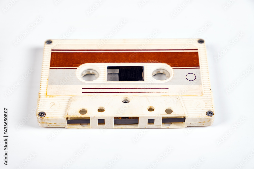 Obraz premium Old Audio Cassette closeup