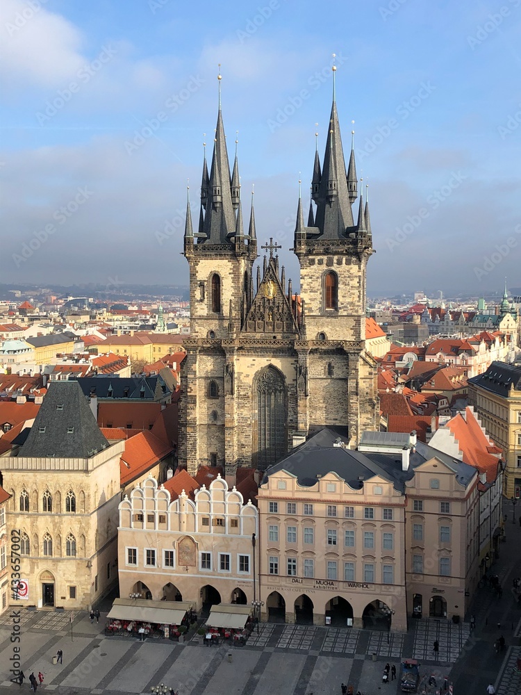 Fototapeta premium tyn church