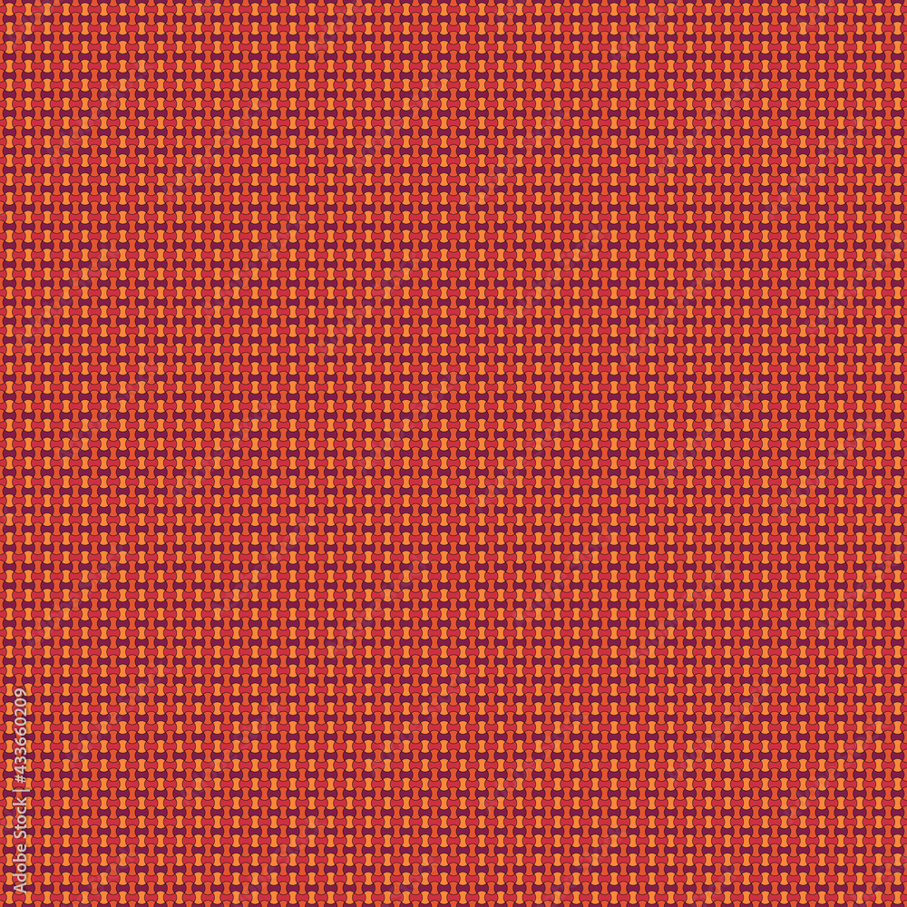 Seamless pattern. Mini apple core quilts texture. Ethnic ornament. Patchwork motif. Geometric backdrop. Color axehead figures background. Hammerhead shapes wallpaper. Digital paper. Vector. Seamless pattern. Mini apple core quilts texture. Ethnic ornament. Patchwork motif. Geometric backdrop. Color axehead figures background. Hammerhead shapes wallpaper. Digital paper. Vector.