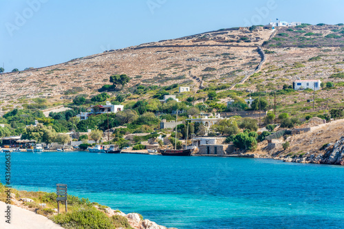 Arki Island view in Greece