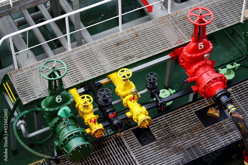 bunker fuel valves