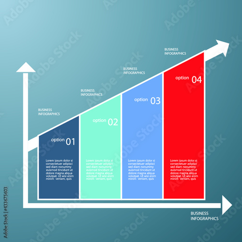 Wallpaper Mural Set of different charts and templates for infographic Torontodigital.ca