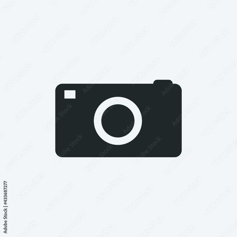 camera vector icon illustration sign camera vector icon illustration sign