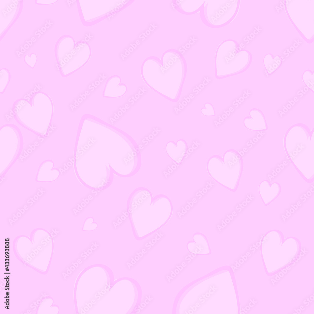 corazones amor fondo patrón cariño amistad Feliz día de San Valentín patrones  Corazones sobre un fondo rosa dulce tierno bonito bonita amistades corazón unión pareja regalo obsequio  rosado fucsia  