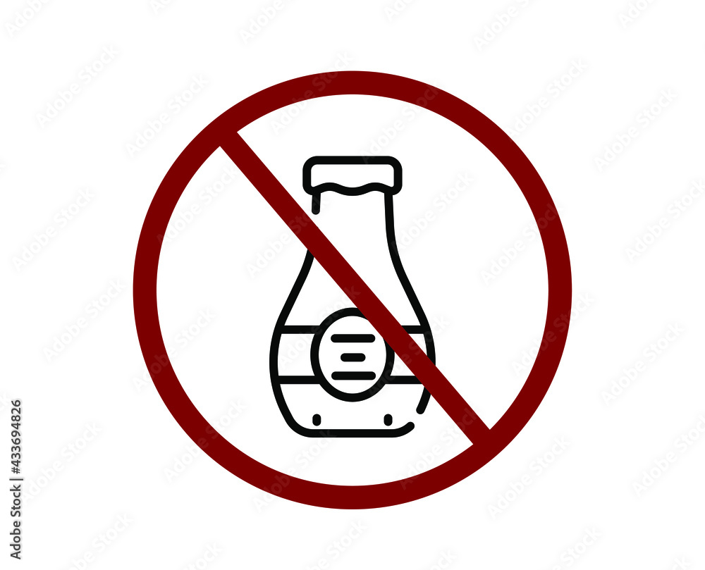 No beer vector icon. Editable stroke. Symbol in Line Art Style for Design, Presentation, Website or Apps Elements, Logo. Pixel vector graphics - Vector No beer vector icon. Editable stroke. Symbol in Line Art Style for Design, Presentation, Website or Apps Elements, Logo. Pixel vector graphics - Vector