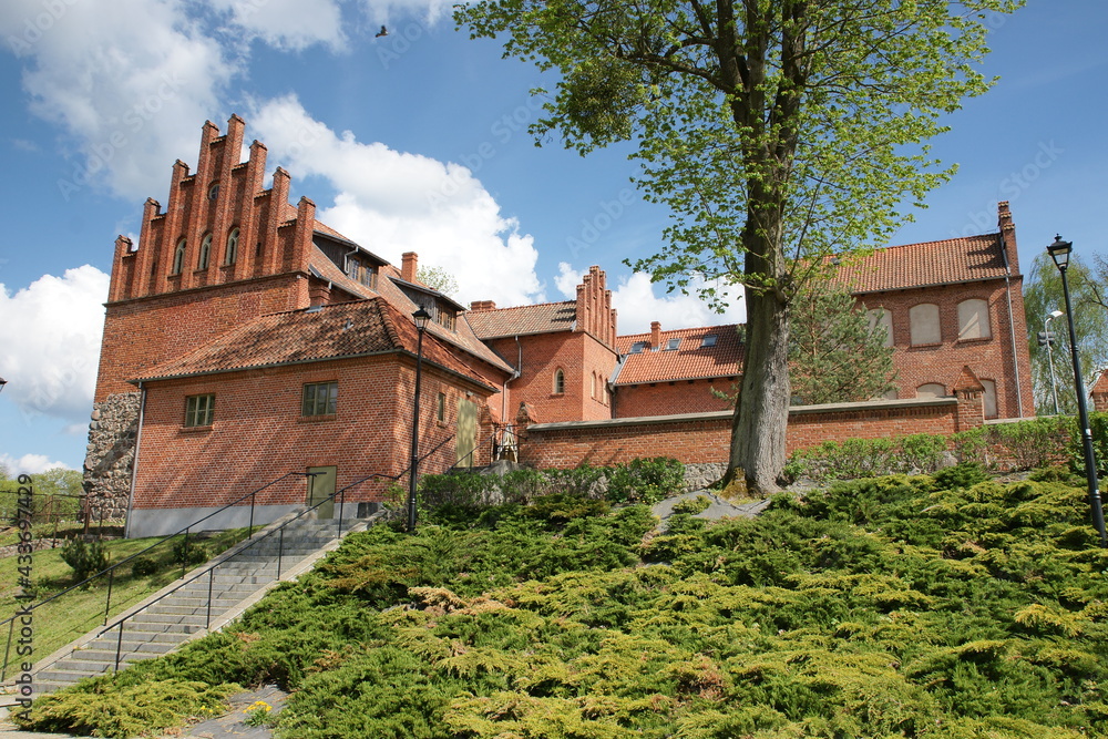 Olsztynek. Zamek burgrabiego. Polska - Mazury - Warmia. Olsztynek. Zamek burgrabiego. Polska - Mazury - Warmia.