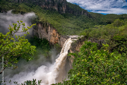 Landscape photographed in Chapada dos Veadeiros National Park, Goias. Cerrado Biome. Picture made in 2015.