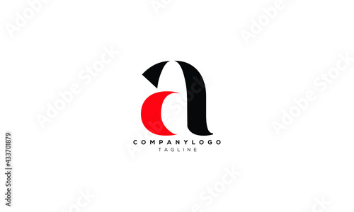 CA AC C AND A Abstract initial monogram letter alphabet logo design