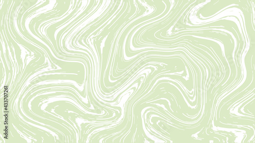 Vector Marble Texture in Matcha Latte Colors. Ink Marbling Paper Background. Elegant Luxury Backdrop. Liquid Paint Swirled Patterns. Japanese Suminagashi or Turkish Ebru Technique. HD format.