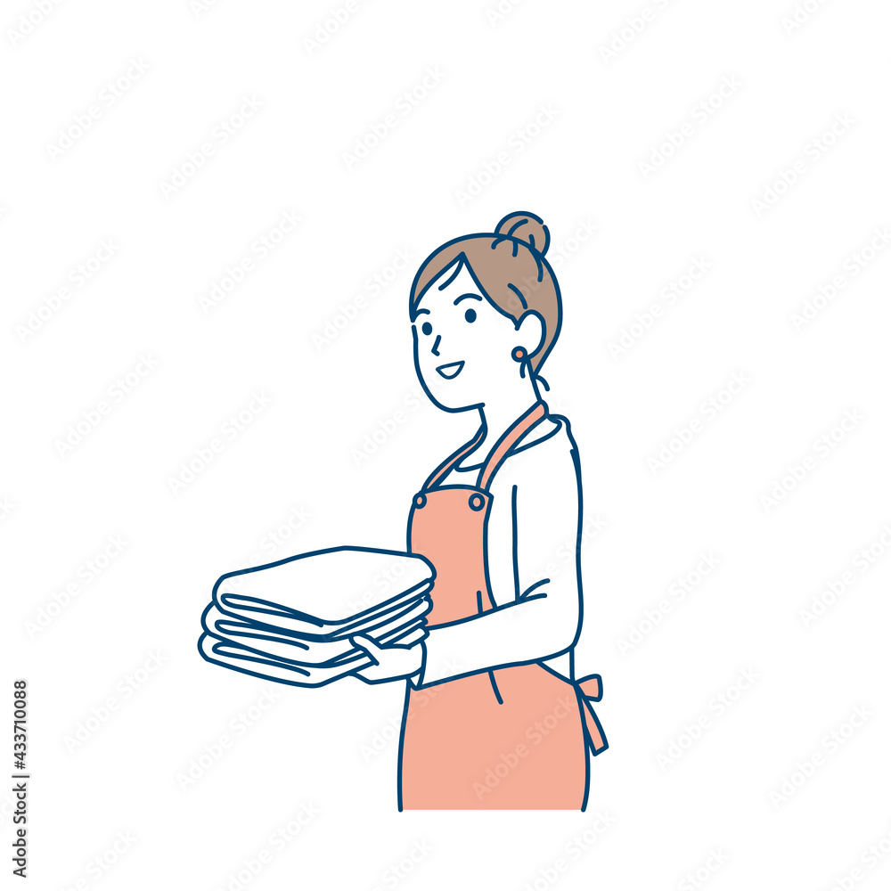 洗濯物を畳む 取り込む 主婦 女性 イラスト素材 Stock Vector Adobe Stock 洗濯物を畳む 取り込む 主婦 女性 イラスト素材 Stock Vector Adobe Stock