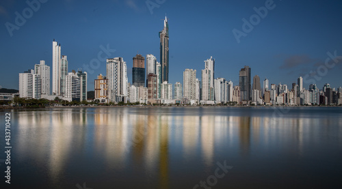 City view of Balneario Camboriu Santa Catarina Brazil 