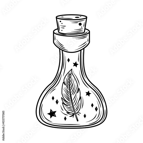 magic elixir bottle