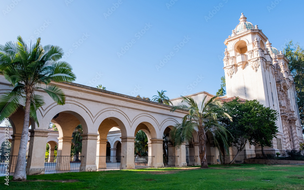 Obraz premium Balboa Park Botanical Garden San Diego California USA ,November 14 2019: