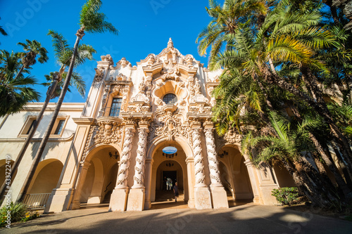 Balboa Park Botanical Garden San Diego California USA ,November 14 2019: