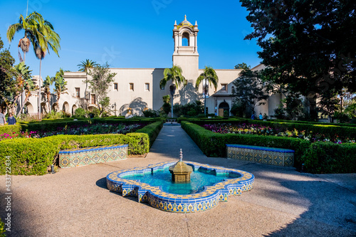 Balboa Park Botanical Garden San Diego California USA ,November 14 2019: