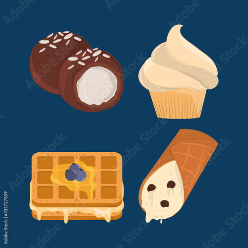 dessert sweet cartoon