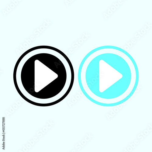 Free Download play button icon - GFXLoad