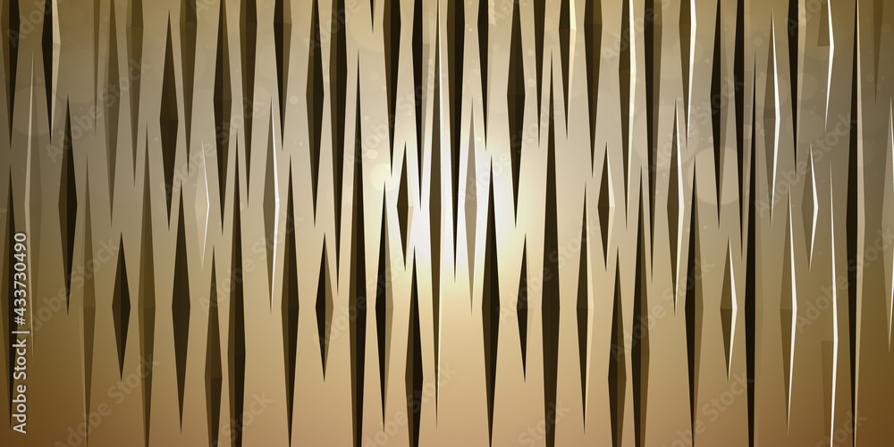 Spiky triangle abstract geometric background 3d illustration Spiky triangle abstract geometric background 3d illustration