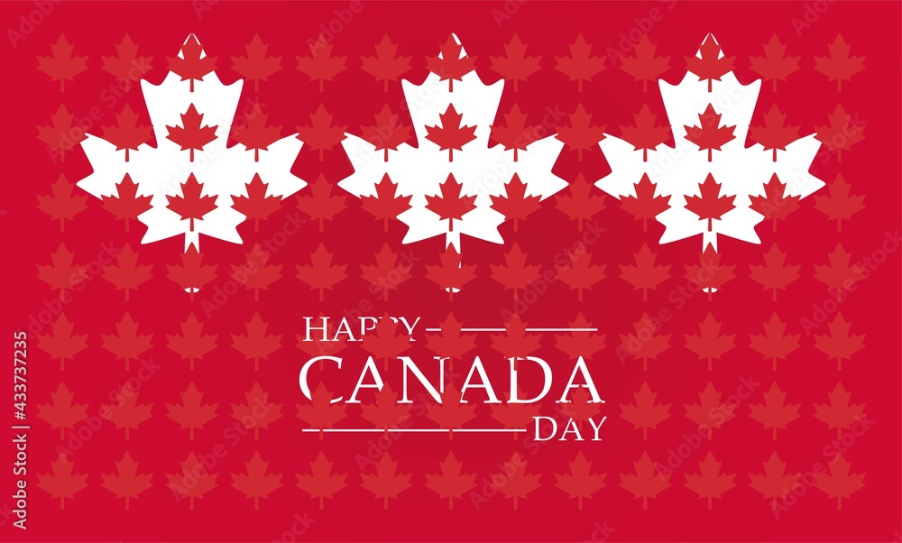 canada day background with maple leafs and canada flag. happy canada day vector canada day background with maple leafs and canada flag. happy canada day vector