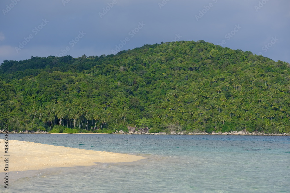 Indonesia Anambas Islands - Telaga Island scenic coast