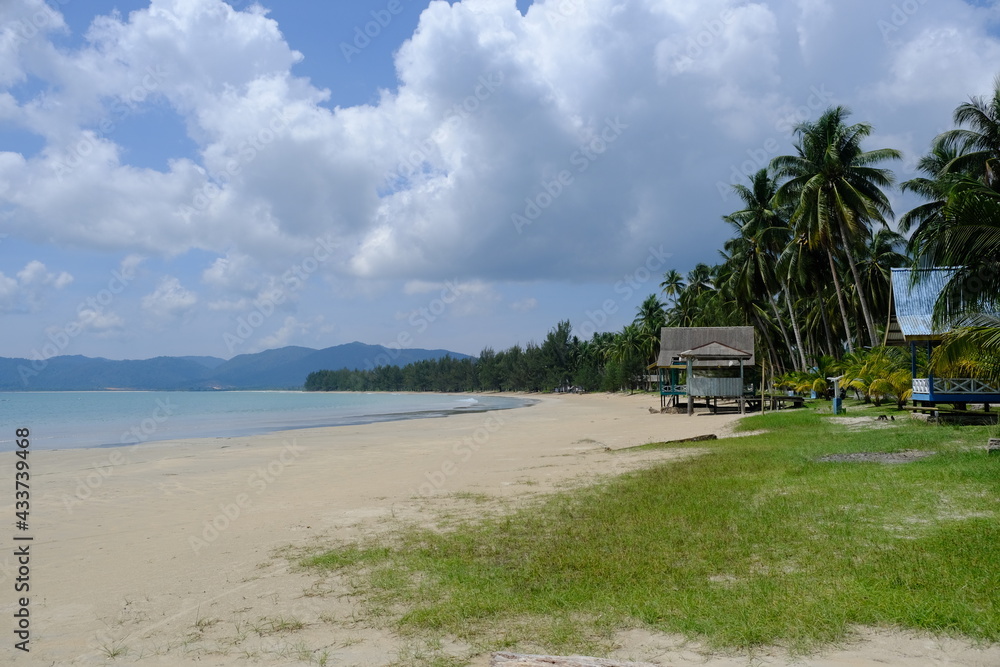 Indonesia Anambas Islands - Jemaja Island Padang white sandy beach Melang Beach