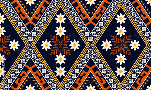 
Vector abstract seamless patchwork pattern with geometric and  ornaments.Design for carpet,wallpaper,clothing,wrapping,batik,fabric, illustration embroidery style.
