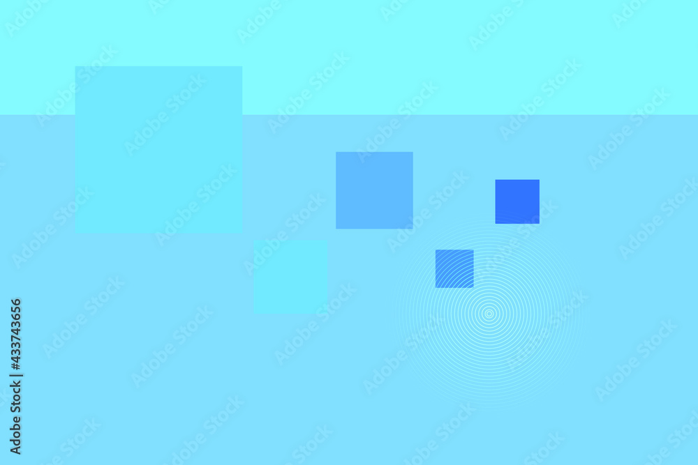 Blue abstract geometric background for banner, cover, poster, wallpaper, design with space for text. Blue abstract geometric background for banner, cover, poster, wallpaper, design with space for text.