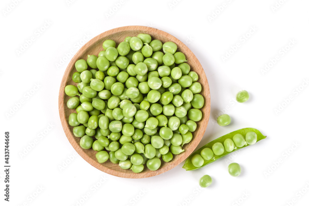 green pea vegetable bean isolated on white background green pea vegetable bean isolated on white background