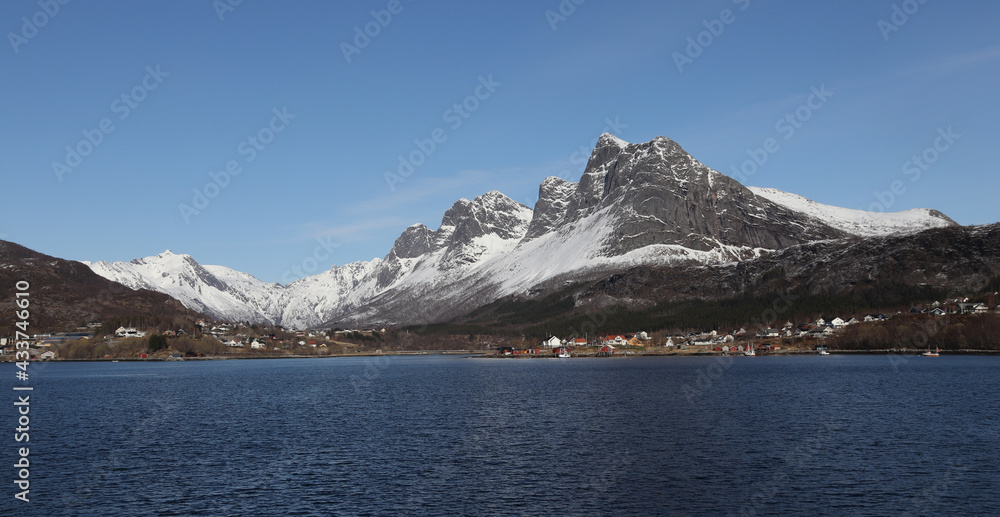 Norwegian coastline