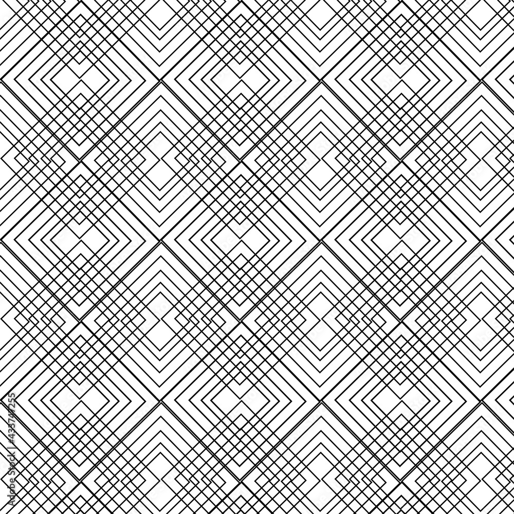 Fototapeta premium Geometric pattern for your design and background