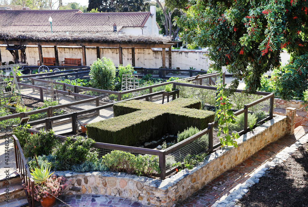 church garden 